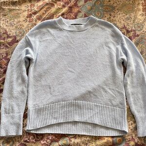 Banana Republic Factory Soft Blue Crew Neck Sweater